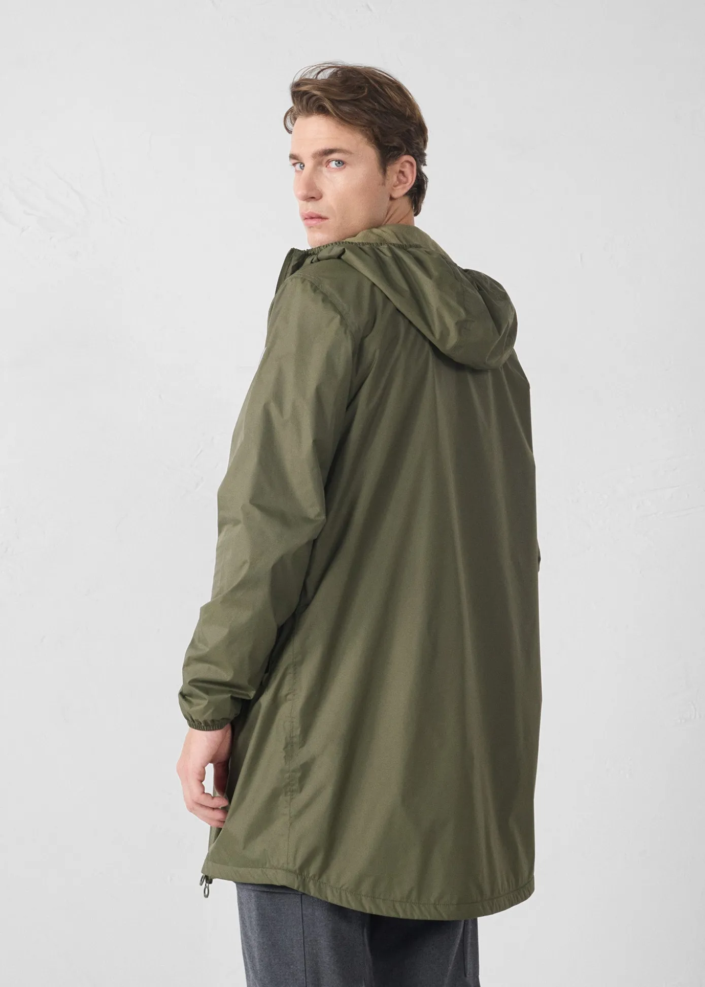 Imperméable long doublé polaire Army Oban Polar