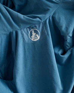 Imperméable long doublé polaire Bleu délavé Oban Polar