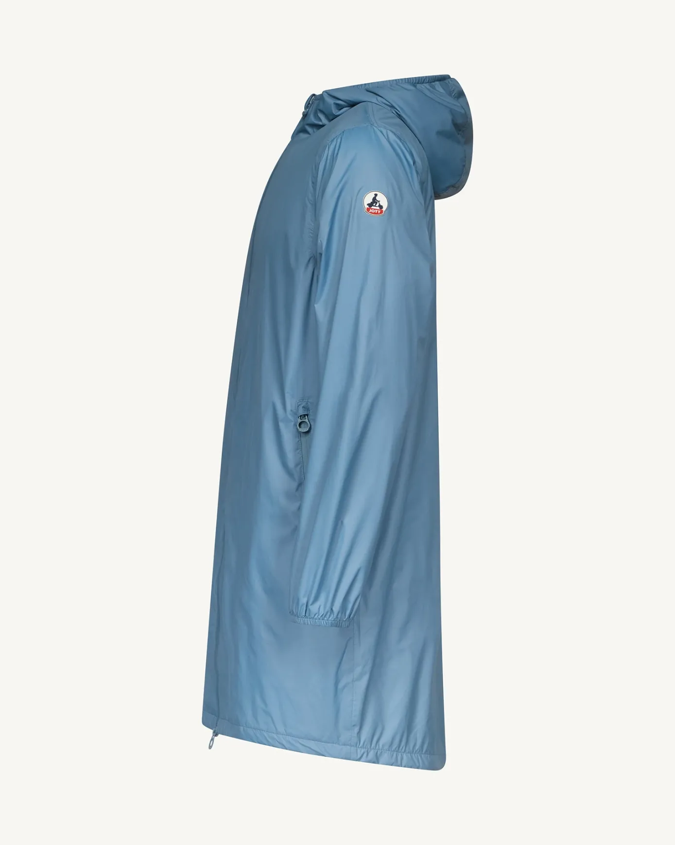 Imperméable long doublé polaire Bleu délavé Oban Polar