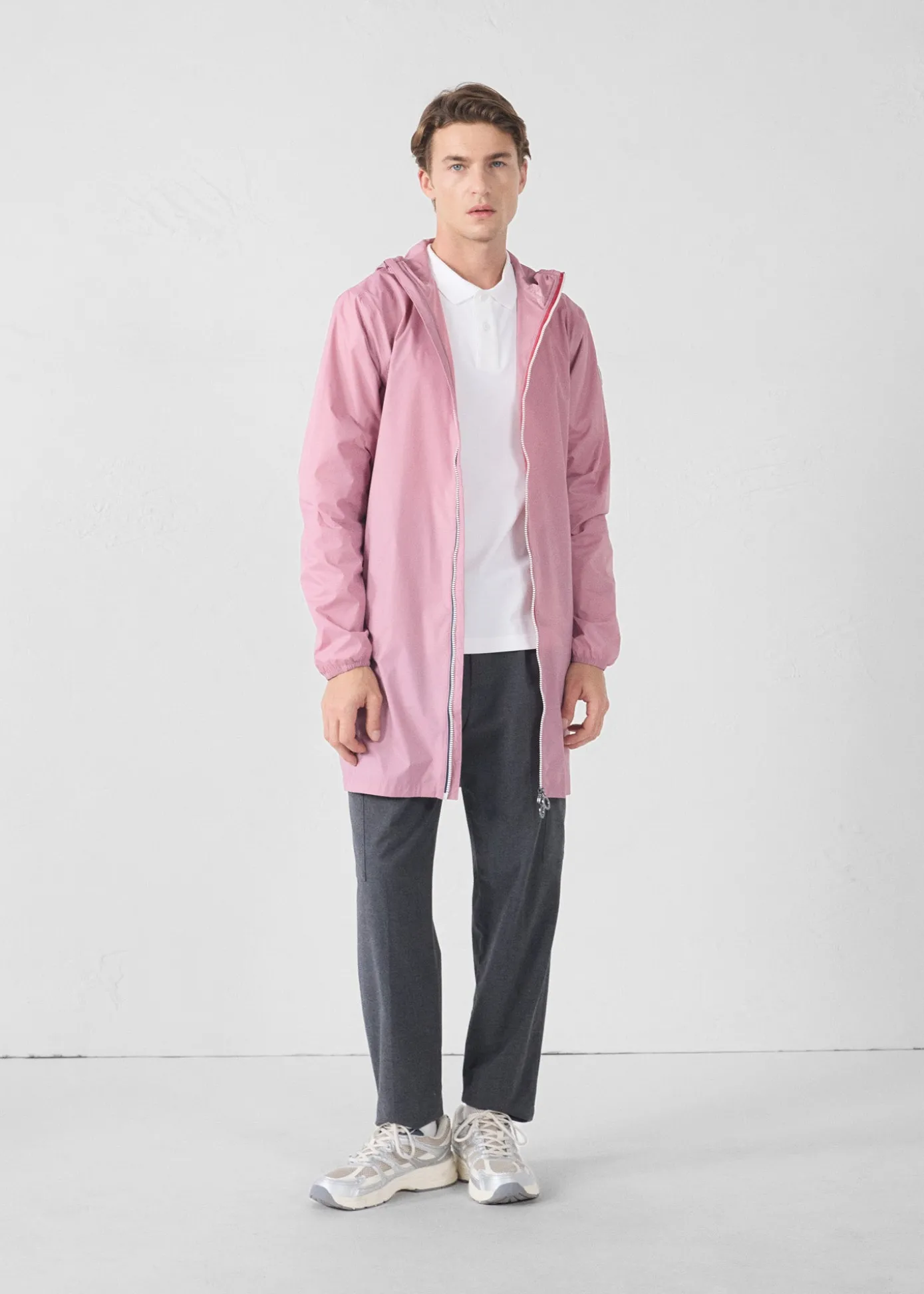 Imperméable long Rose antique Skye
