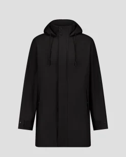 Imperméable mi-long Noir Denis