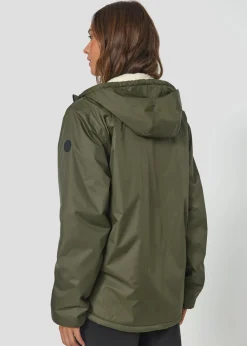 Imperméable Mixte doublé Army foncé Glaic sherpa