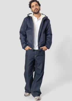 Imperméable Mixte doublé Bleu nuit Glaic sherpa