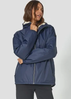 Imperméable Mixte doublé Bleu nuit Glaic sherpa
