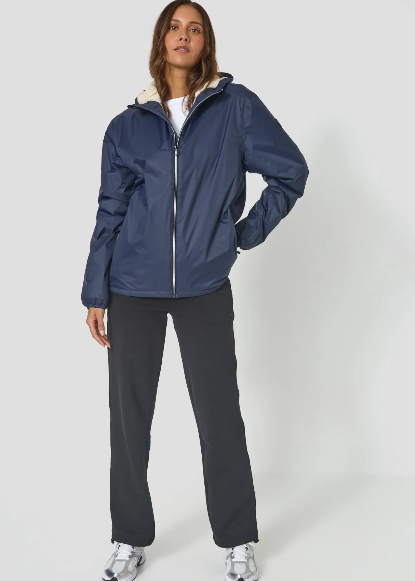 Imperméable Mixte doublé Bleu nuit Glaic sherpa