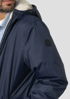 Imperméable Mixte doublé Bleu nuit Glen sherpa