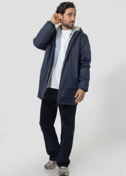 Imperméable Mixte doublé Bleu nuit Glen sherpa