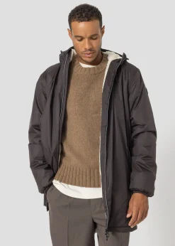 Imperméable Mixte doublé Café noir Glen sherpa