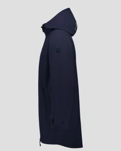 Imperméable mixte mi-long Marine Zerti