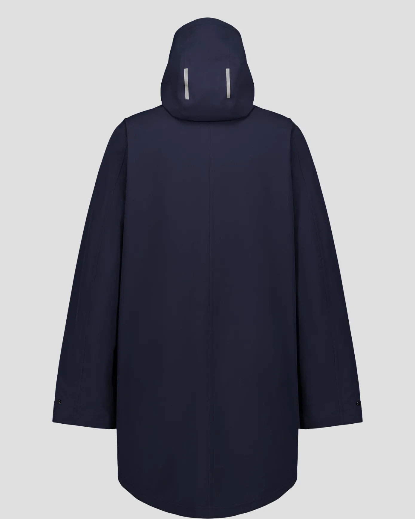 Imperméable mixte mi-long Marine Zerti