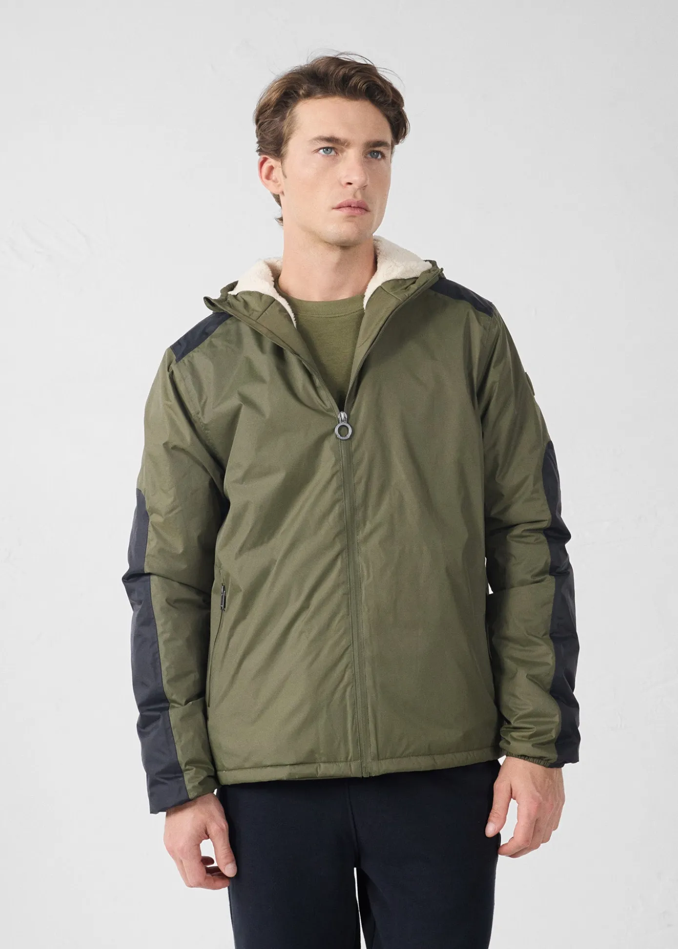 Imperméable sherpa Army Dippen sherpa