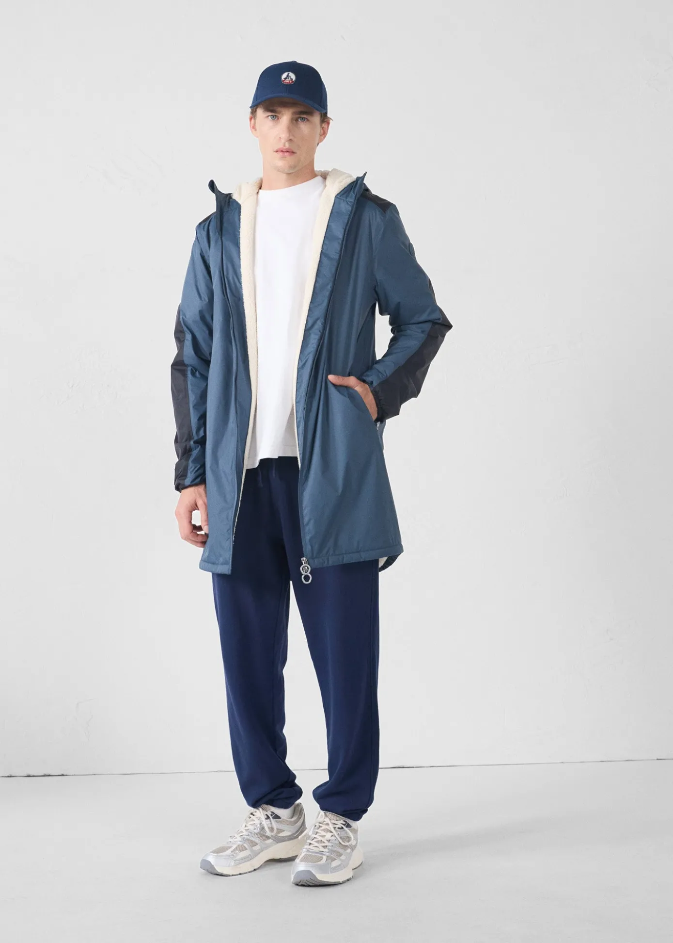 Imperméable sherpa long Bluestone Hallin sherpa