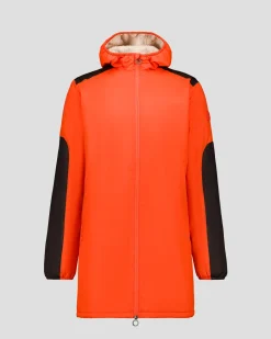 Imperméable sherpa long Rouge feu Hallin sherpa