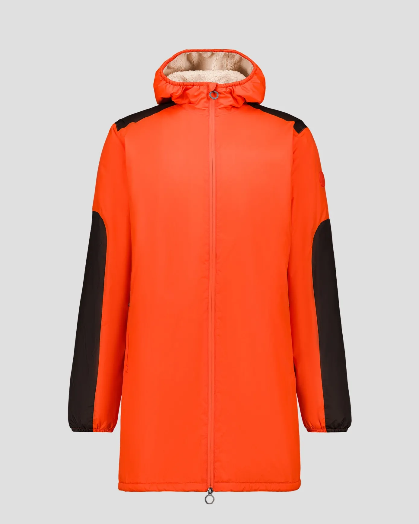 Imperméable sherpa long Rouge feu Hallin sherpa