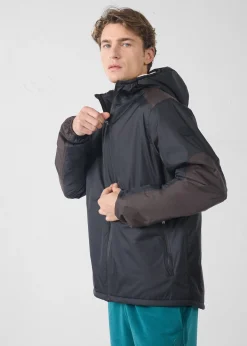Imperméable sherpa Noir Dippen sherpa