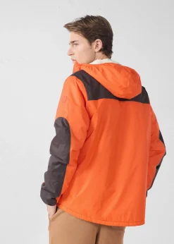 Imperméable sherpa Rouge feu Dippen sherpa