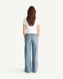 Jean femme wide leg Light denim Miku JOTT x DENHAM