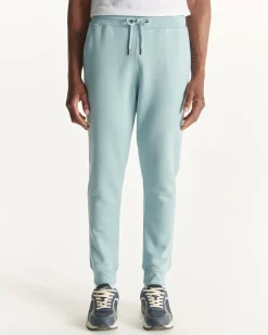 Jogging en coton biologique Iceberg bleu Santiago