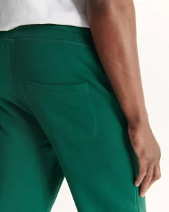 Jogging en coton biologique imprimé Vert foncé Santiago