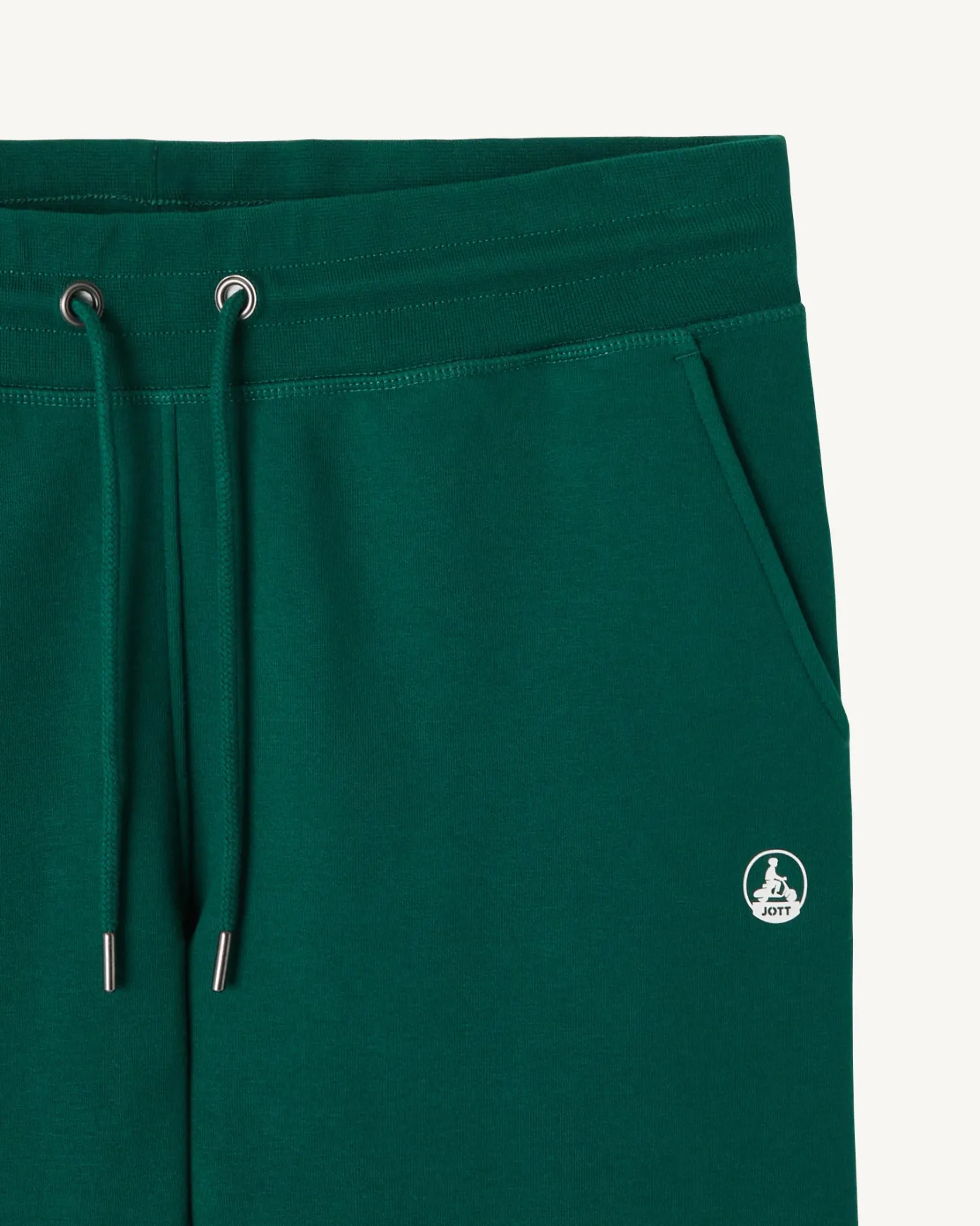Jogging en coton biologique imprimé Vert foncé Santiago