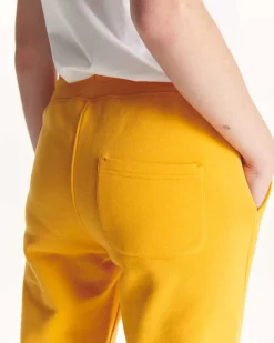 Jogging en coton biologique Ocre orange Valparaiso