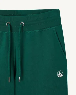 Jogging en coton biologique Vert foncé Valparaiso