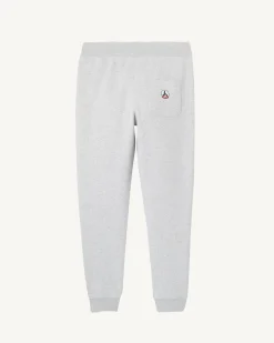 Jogpant homme en coton biologique Gris chiné Santiago
