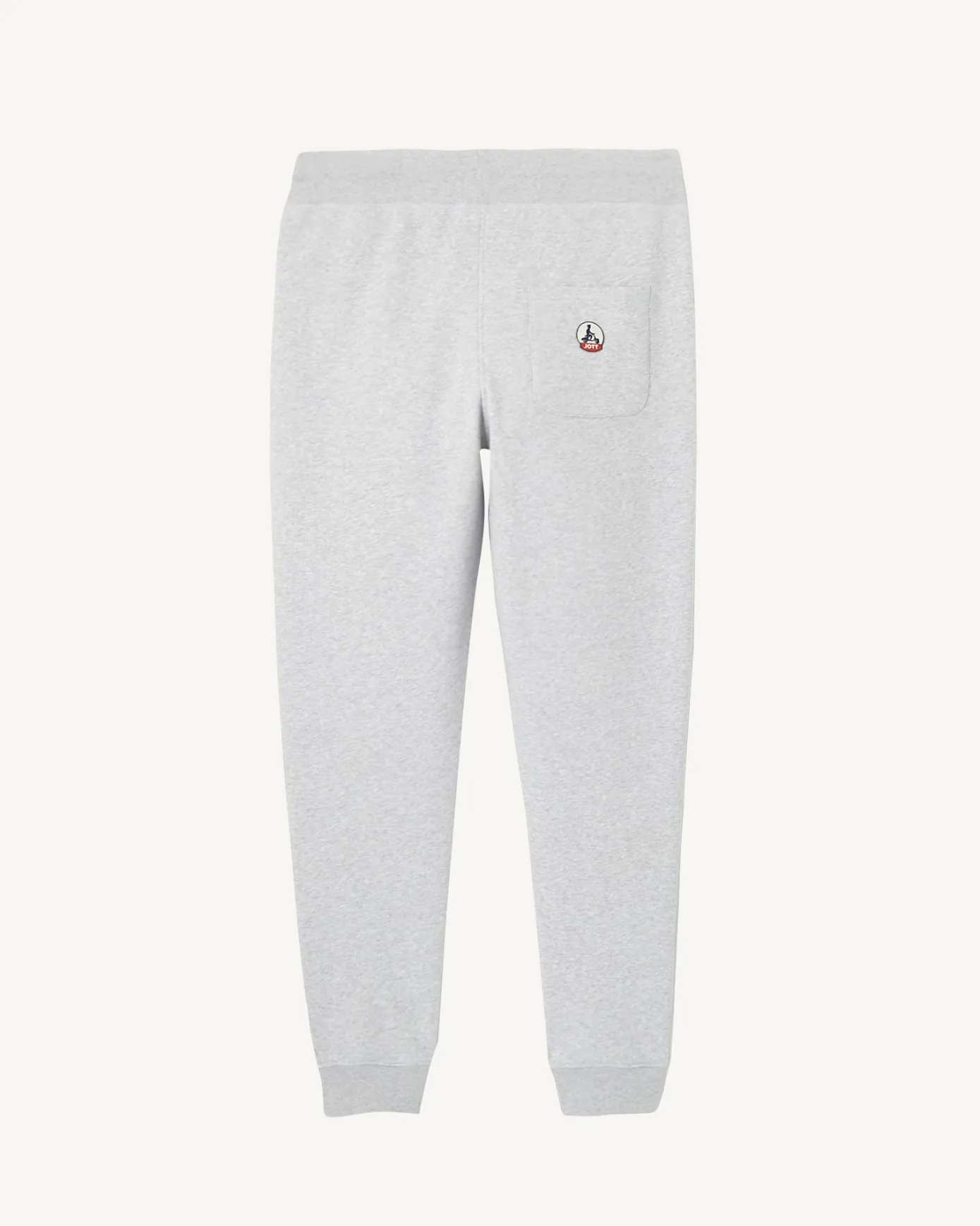 Jogpant homme en coton biologique Gris chiné Santiago