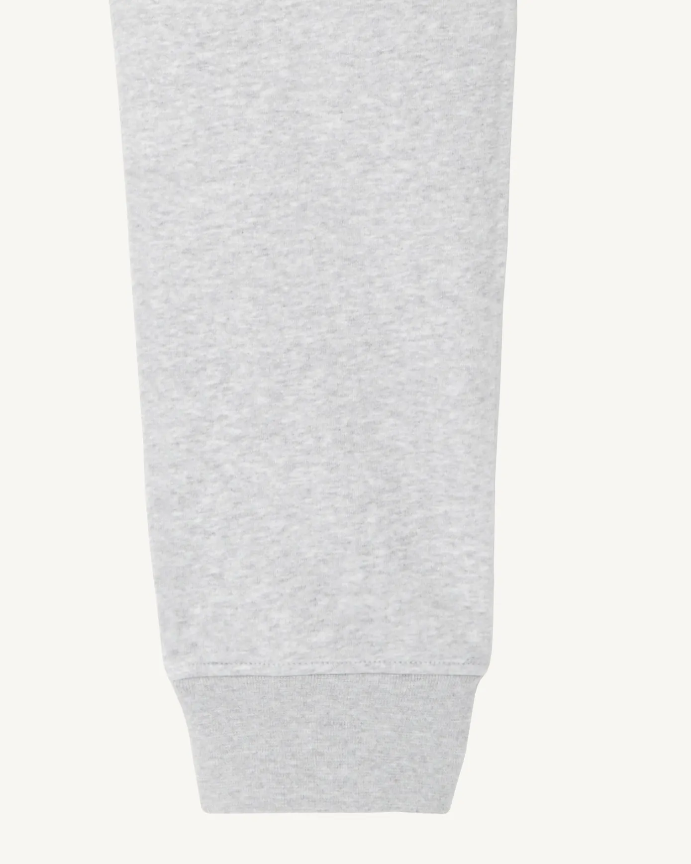 Jogpant homme en coton biologique Gris chiné Santiago