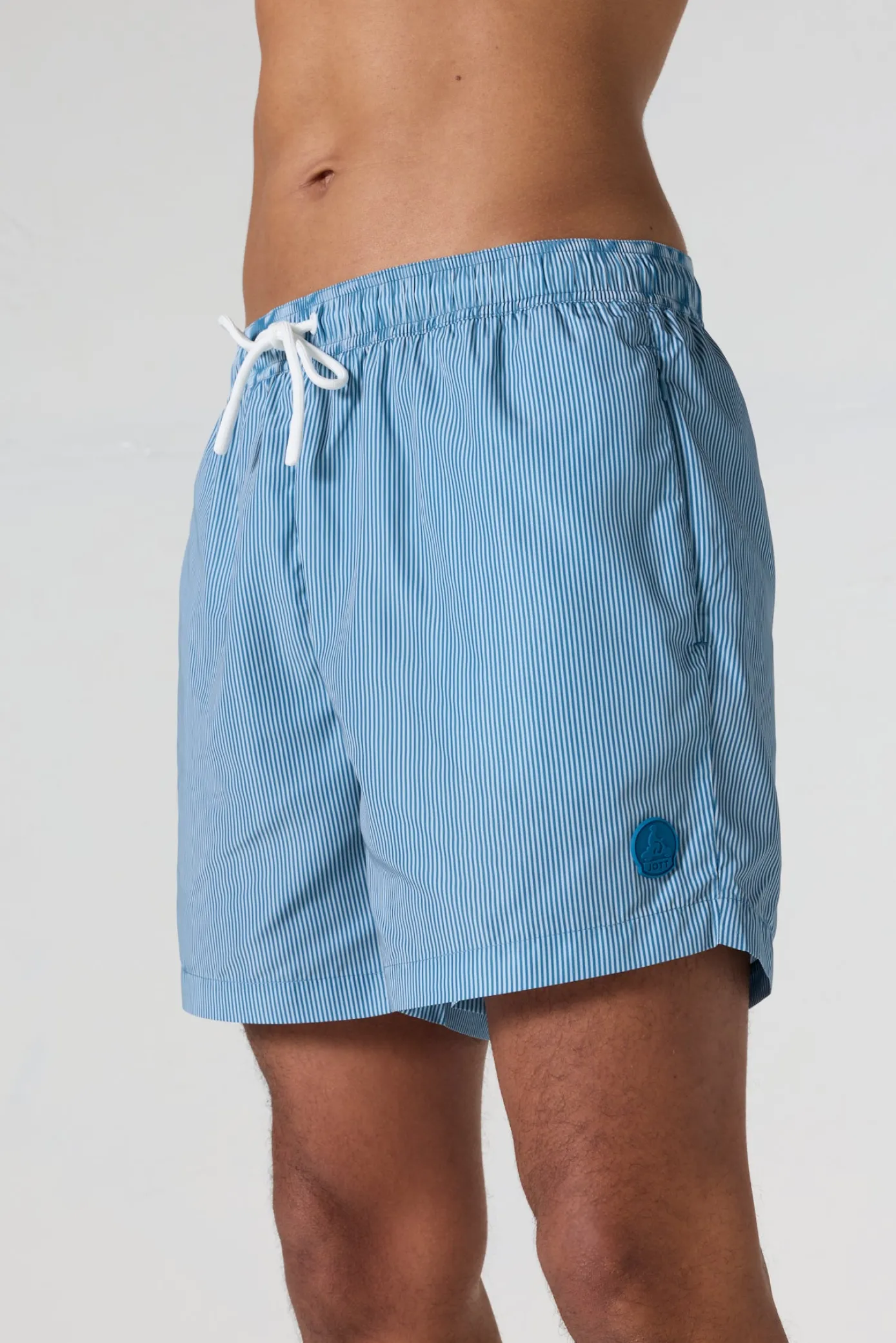 Maillot de bain Bleu jeans rayé Ian stripe