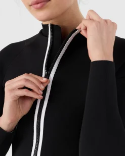 Maillot de bain combinaison en néoprène Noir Isabel