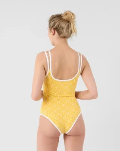 Maillot de bain femme Mono tournesol Mary monogram