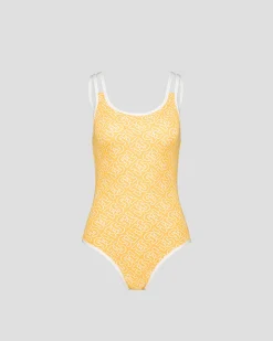 Maillot de bain femme Mono tournesol Mary monogram