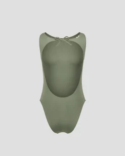 Maillot de bain femme une pièce Vert sauge Debbie