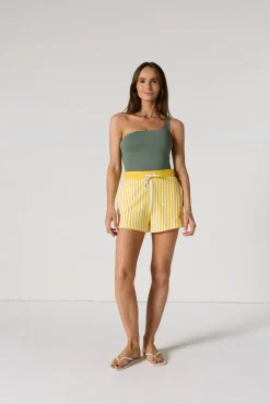 Maillot de bain femme une pièce Vert sauge Katy