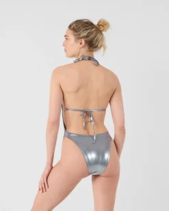Maillot de bain une pièce Argent Ella