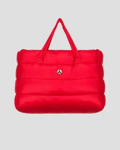Maxi totebag Rouge carmin Leina