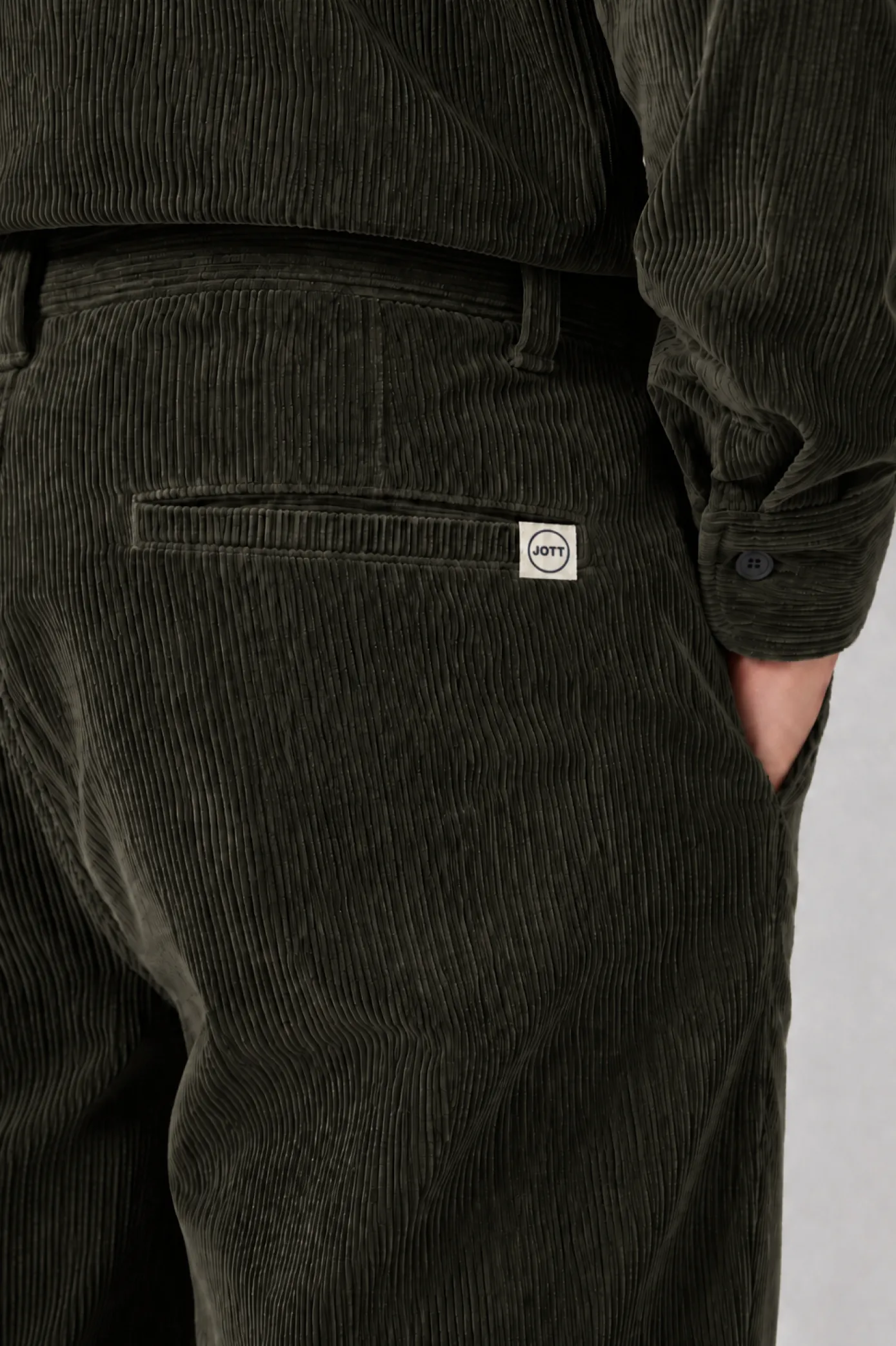 Pantalon chino Army foncé Mayeul