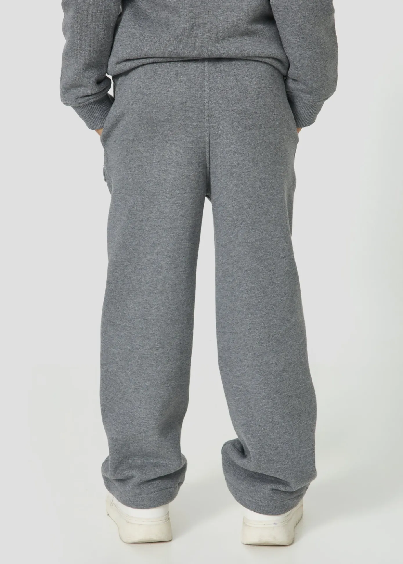 Pantalon de jogging enfant Gris chiné foncé Maloe