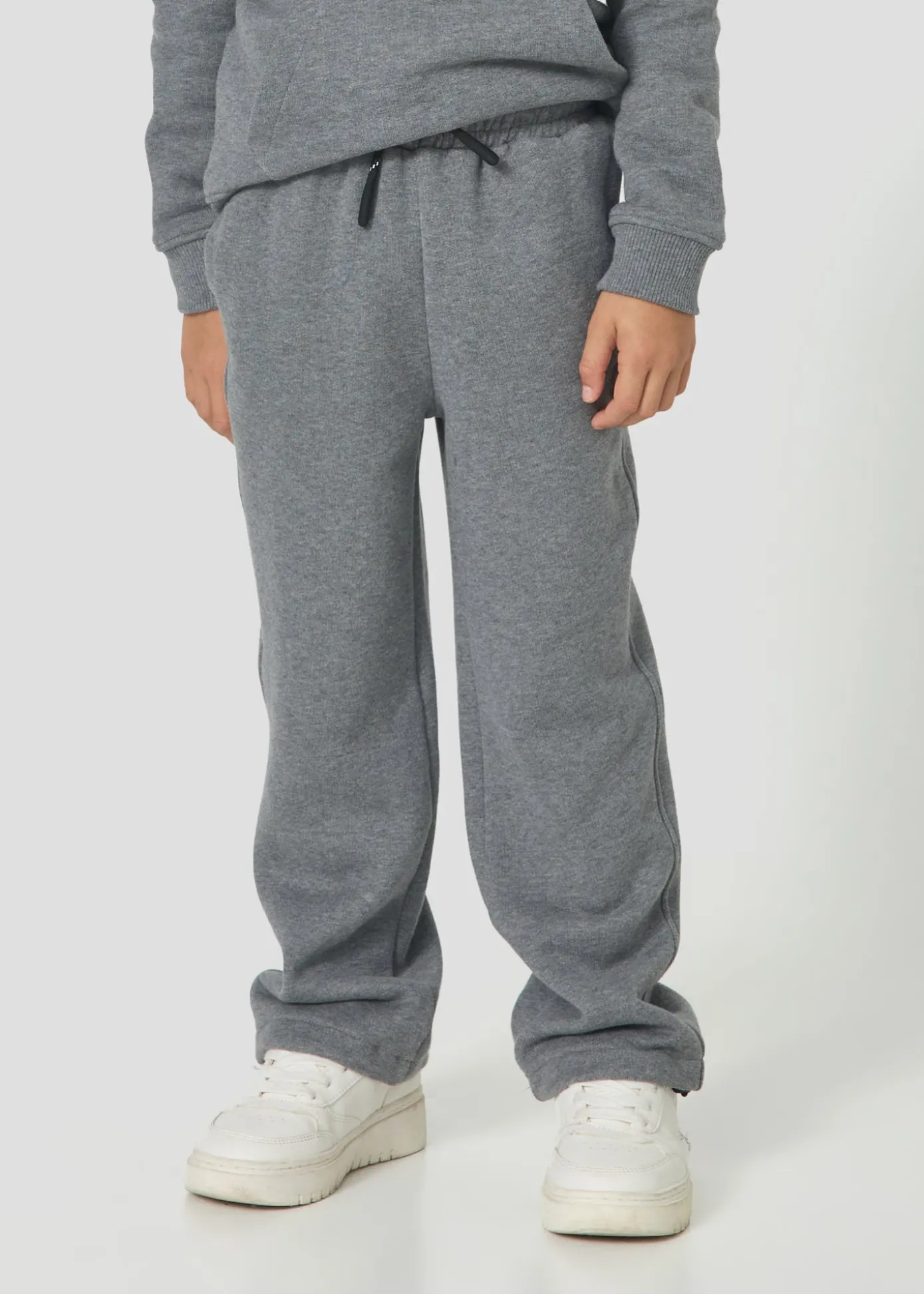 Pantalon de jogging enfant Gris chiné foncé Maloe