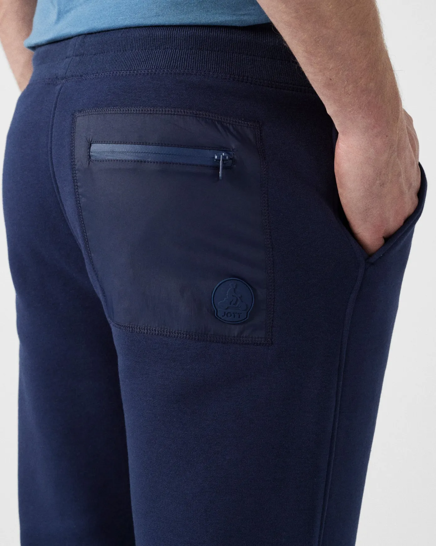Pantalon de sport en coton Marine Achille