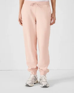 Pantalon de sport en coton Pêche clair Iris