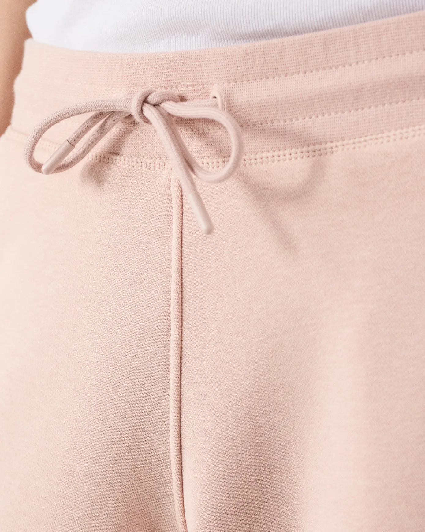 Pantalon de sport en coton Pêche clair Iris