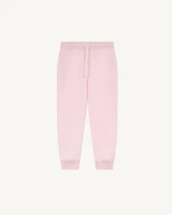 Pantalon de sport enfant en coton Rose pétale Matchu