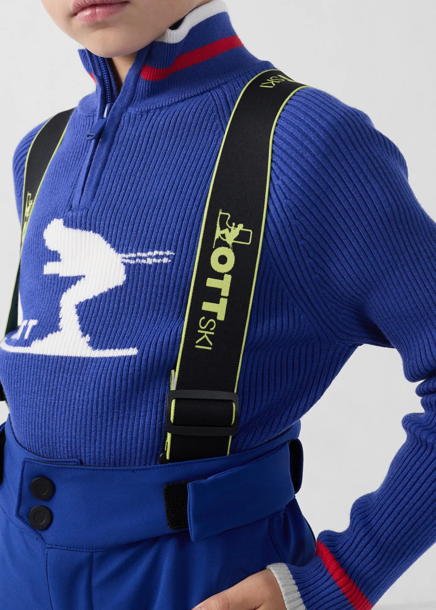 Pantalon ski Grand froid Bleu cobalt Prebois
