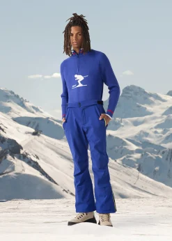 Pantalon ski Imperméable Grand froid Bleu cobalt Cairn