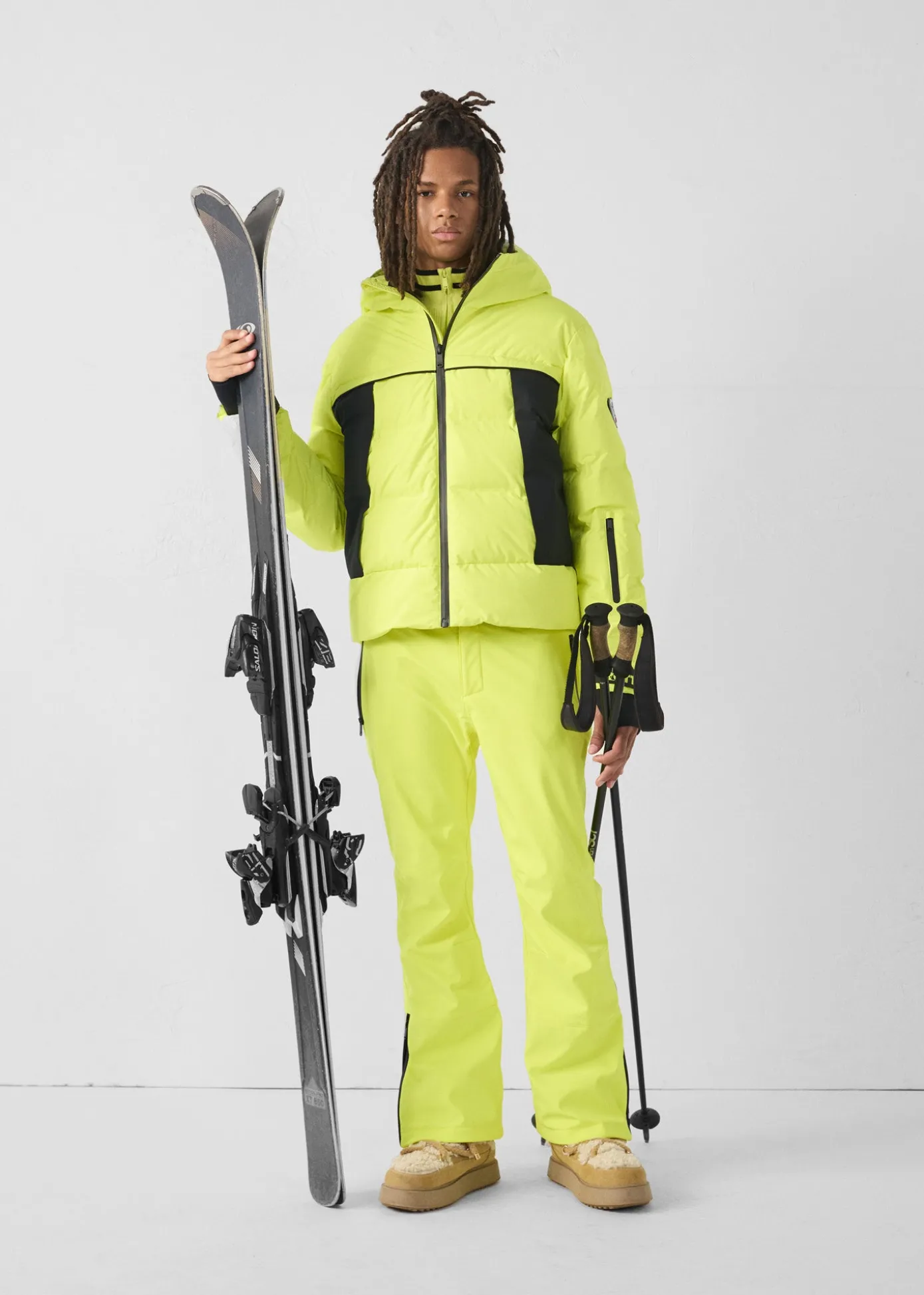 Pantalon ski Imperméable Grand froid Jaune elexir Cairn