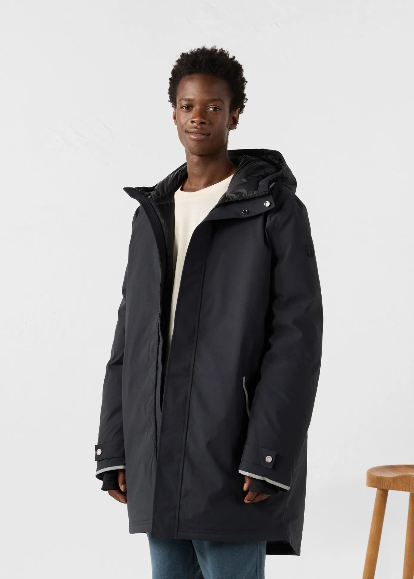Parka Grand Froid Noir Ivik
