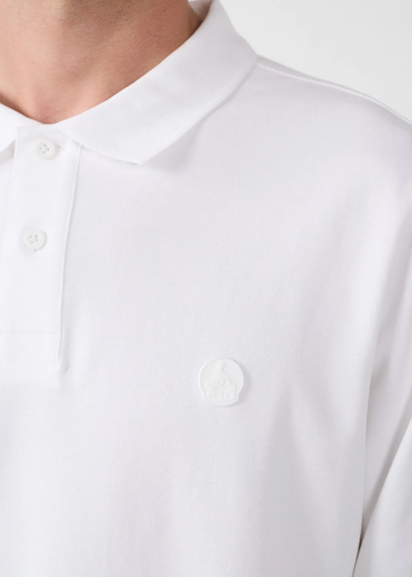 Polo classique Blanc Joao