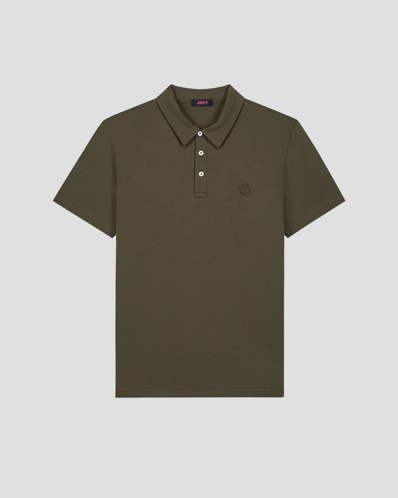 Polo en coton biologique Army Lavan